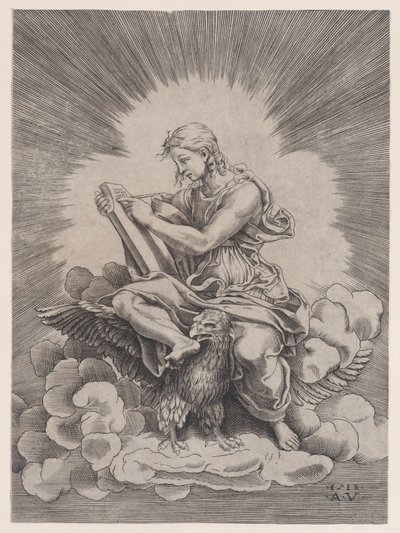 São João, datado de 1518. de Agostino Veneziano