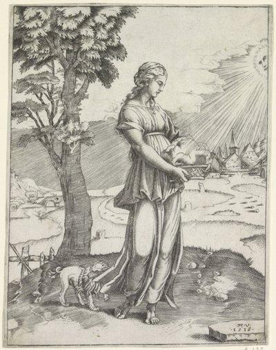 Sibille van Cumae de Agostino Veneziano