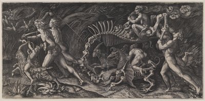 Ådslet ("Lo Stregozzo") de Agostino Veneziano