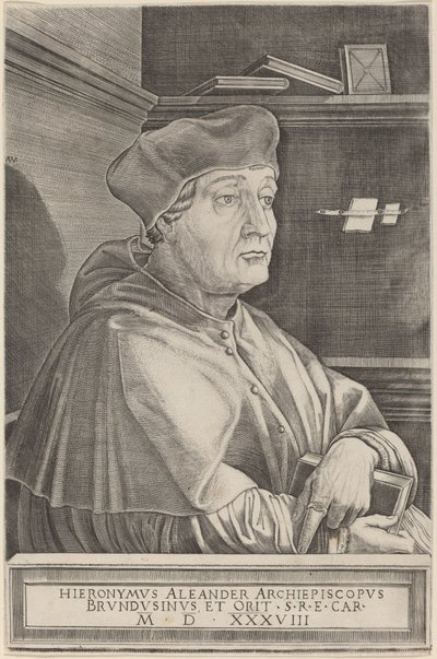 Jerônimo Alexandre, Arcebispo de Brindisi de Agostino dei Musi