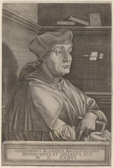 Jerônimo Alexandre, Arcebispo de Brindisi de Agostino dei Musi