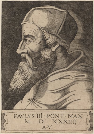 Papa Paulo III de Agostino dei Musi