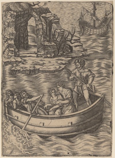 O Barco de Agostino dei Musi after Raphael