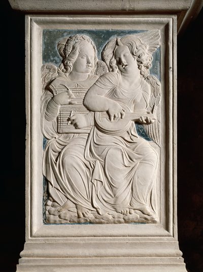 Anjos musicais de Agostino di Duccio