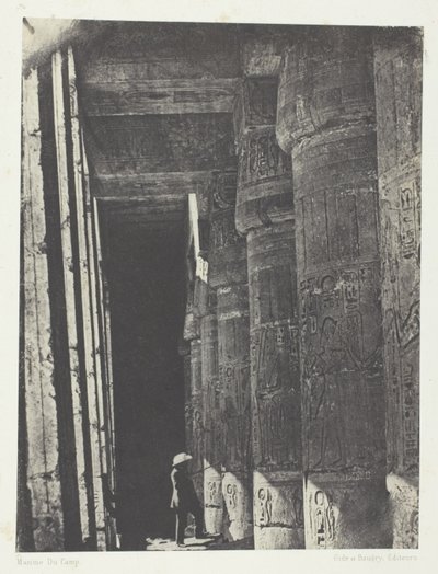 Medinet-Habou, Galeria do Palácio de Ramsés-Méiamoun; Tebas de Aimé Rochas