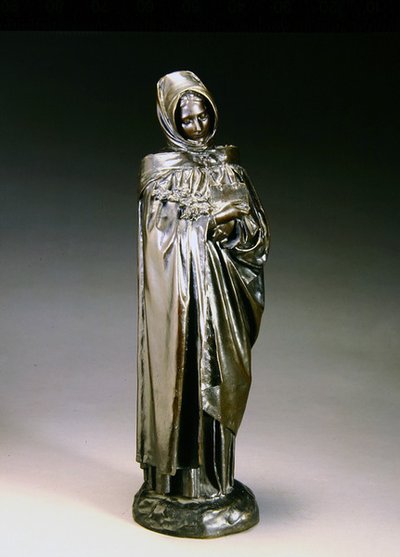 Bolonhesa ao Domingo de Ramos (bronze) de Aime Jules Dalou