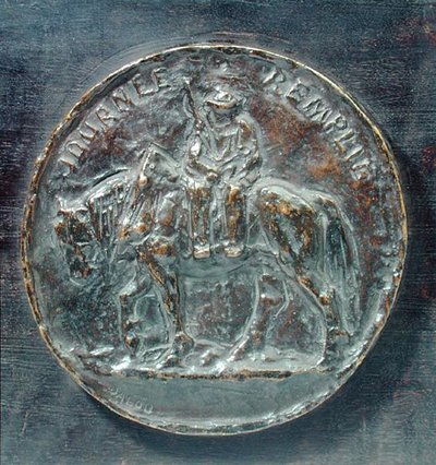 O dia acabou, final da década de 1890 (bronze) de Aime Jules Dalou