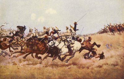 A Carga de Cuirassiers em Rezonville de Aime Nicolas (after) Morot