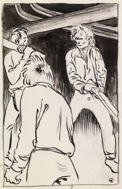 Um contra todos e todos contra um de Akseli Gallen-Kallela