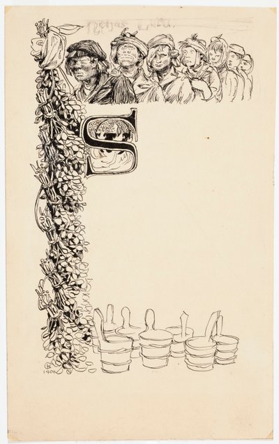 Os irmãos depois de uma tareia de Akseli Gallen-Kallela