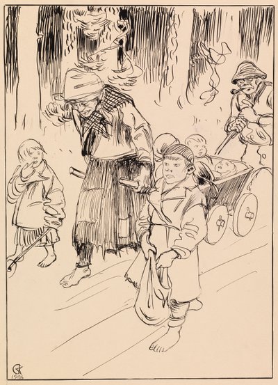 O Regimento Rajamäki de Akseli Gallen-Kallela