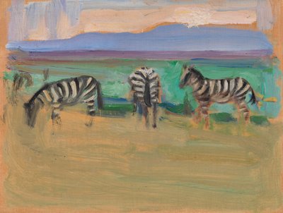 Zebras de Akseli Gallen-Kallela