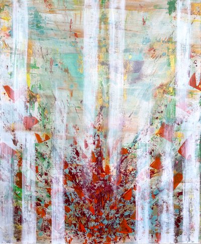 Blossom, 2023 (acrílico sobre tela) de Akturk Yasemin