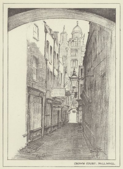 Corte da Coroa, Pall Mall de Alan Stapleton