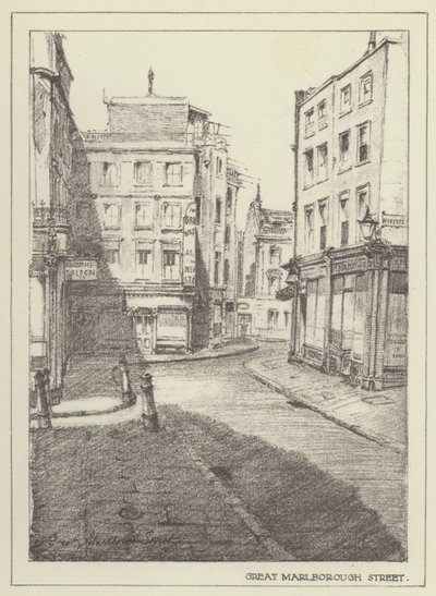 Great Marlborough Street de Alan Stapleton
