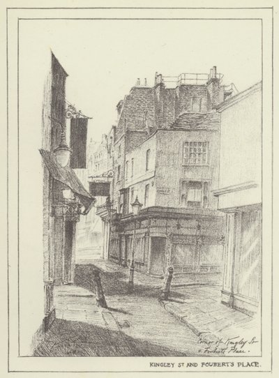 Kingley Street e Fouberts Place de Alan Stapleton