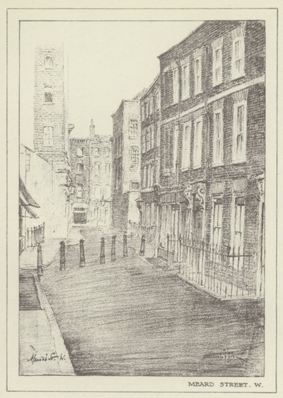 Meard Street, West de Alan Stapleton