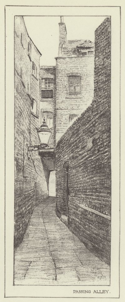 Beco de passagem de Alan Stapleton