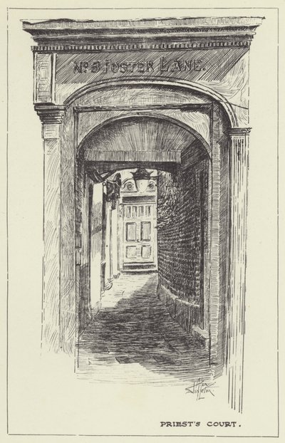 Priests Court de Alan Stapleton