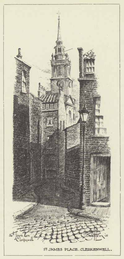 St James Place, Clerkenwell de Alan Stapleton