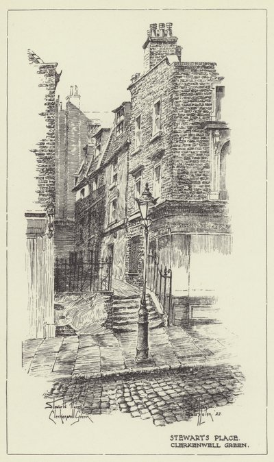 Stewarts Place, Clerkenwell Green de Alan Stapleton