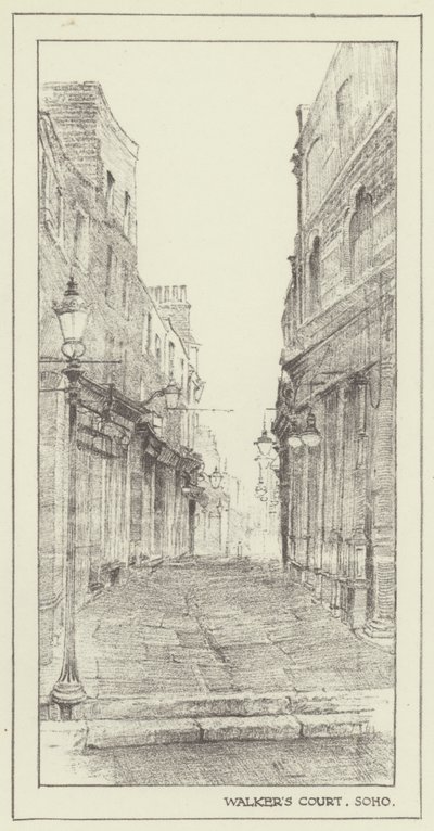 Walkers Court, Soho de Alan Stapleton