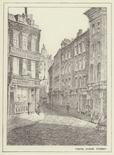 White Horse Street de Alan Stapleton