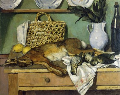 Natureza morta com coelho; Nature Morte au Lapin de Albert Andre
