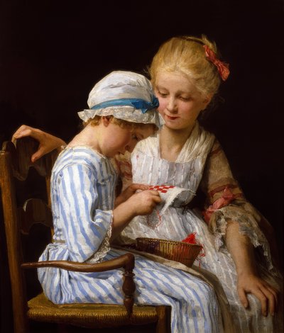 As bordadeiras de Albert Anker