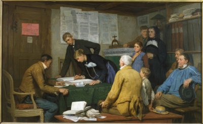 O casamento civil de Albert Anker