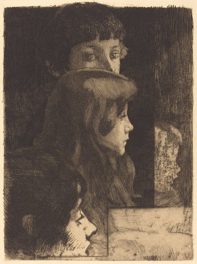 Uma Família (Une famille) de Albert Besnard