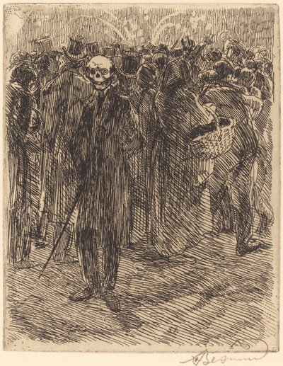 Na multidão de Albert Besnard
