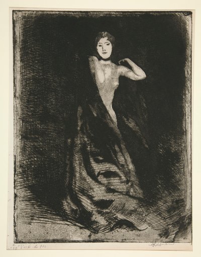 La Femme (Frontispício) [A Mulher (Frontispício)]. de Albert Besnard