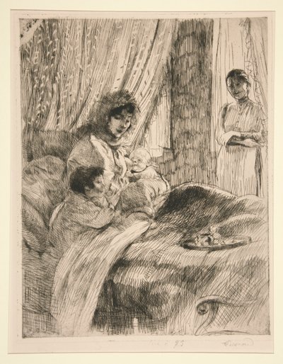 Almoço (ou, Maternidade Feliz) de Albert Besnard