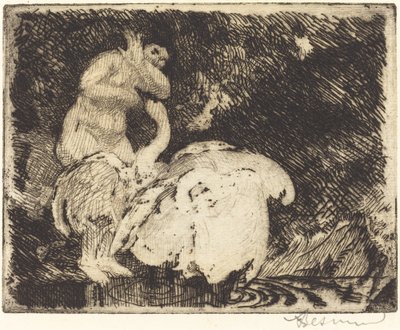 Banho de Leda de Albert Besnard