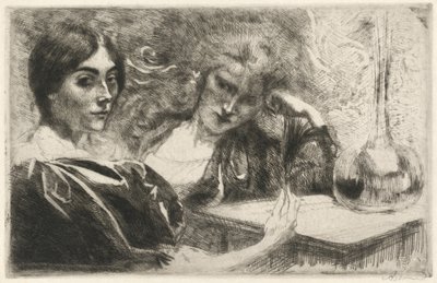 Viciados em Morfina (Morphinomanes) de Albert Besnard