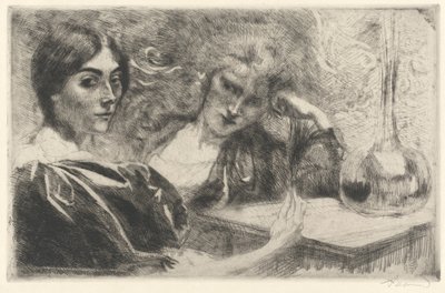 Viciados em Morfina (Morphinomanes) de Albert Besnard