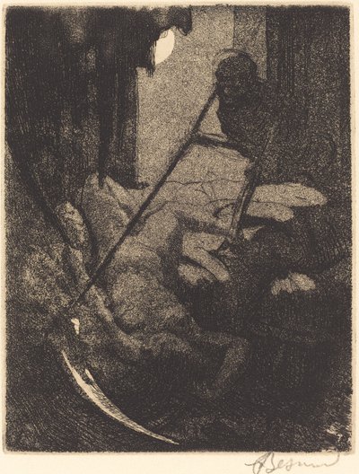 O Mistério (Le mystère) de Albert Besnard