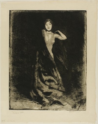 Mulher, frontispício de Mulher de Albert Besnard