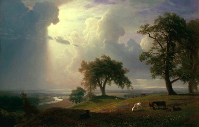 Primavera na Califórnia  de Albert Bierstadt