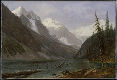 Montanhas Rochosas canadianas (Lago Louise) de Albert Bierstadt