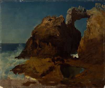 Ilhas Farralones, Oceano Pacífico de Albert Bierstadt