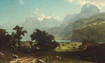 Lago Lucerna de Albert Bierstadt