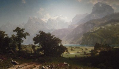 Lago Lucerna de Albert Bierstadt