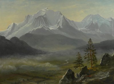 Monte Branco de Albert Bierstadt
