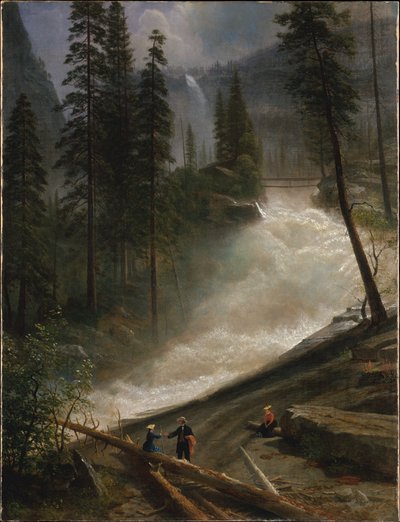 Cascatas Nevada, Yosemite de Albert Bierstadt