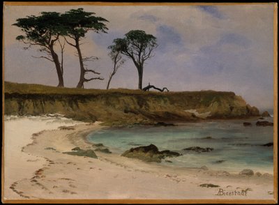 Enseada marítima de Albert Bierstadt