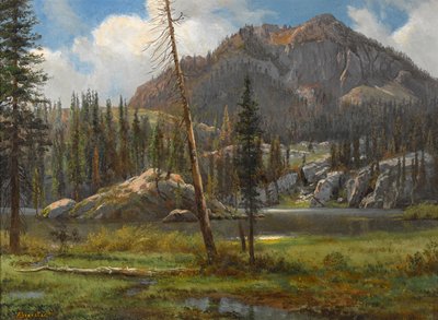 Montanhas da Serra Nevada do Sul de Albert Bierstadt
