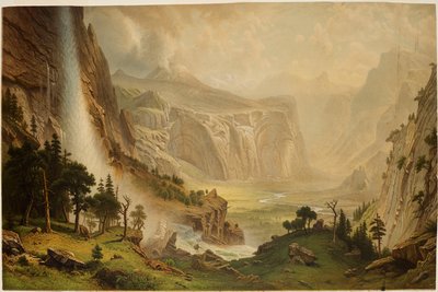 As cúpulas de Yosemite de Albert Bierstadt