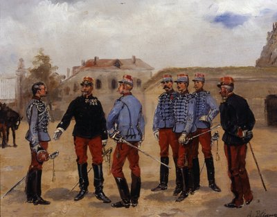 Caçadores da África de Albert Bligny